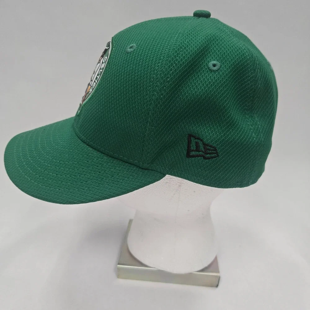 New Era 59FIFTY Low Profile Boston Celtics Hat Green‎ Fitted NBA Cap 7 3/8